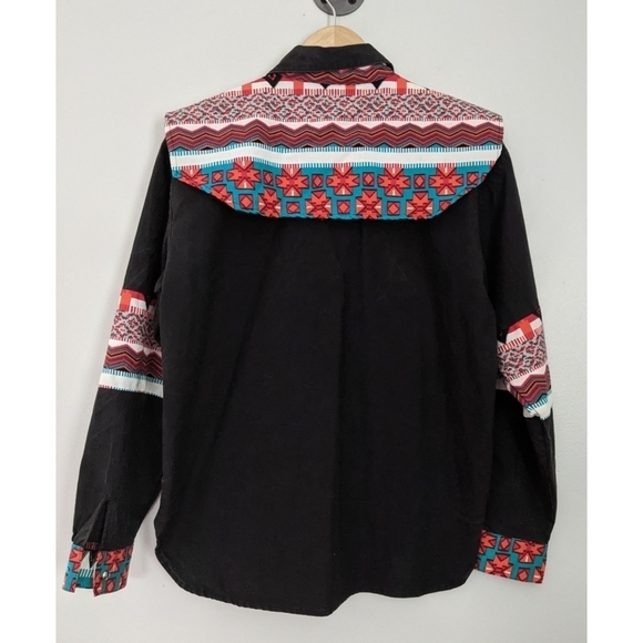 Banjo Dallas VTG Western Rodeo Southwest Shirt - Picture 3 of 8